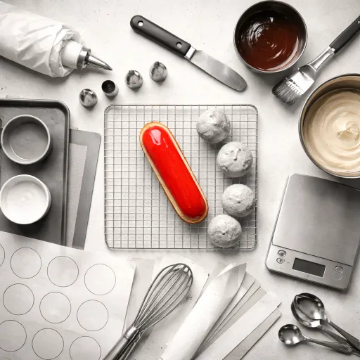 Le meilleur matériel de pâtisserie pour éclairs et choux à la maison