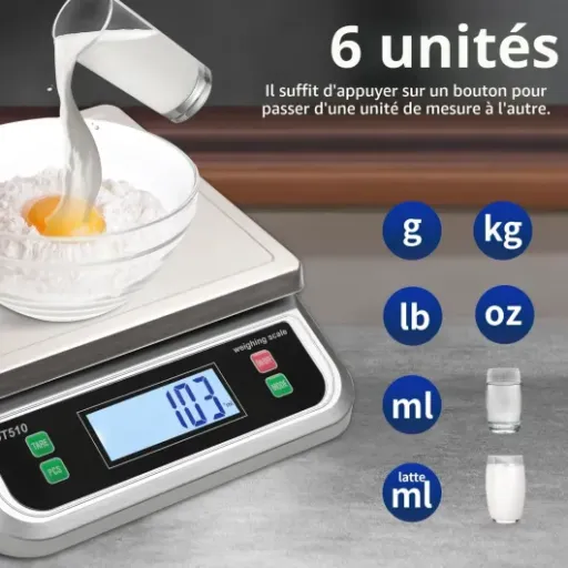 Test Balance de cuisine YBVXYV 40 kg : la grosse balance pas chère qui fait le job