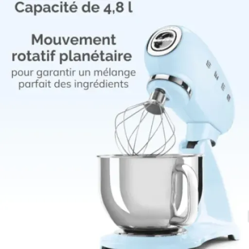 Test Smeg SMF03 : le robot pâtissier qui mise surtout sur le style