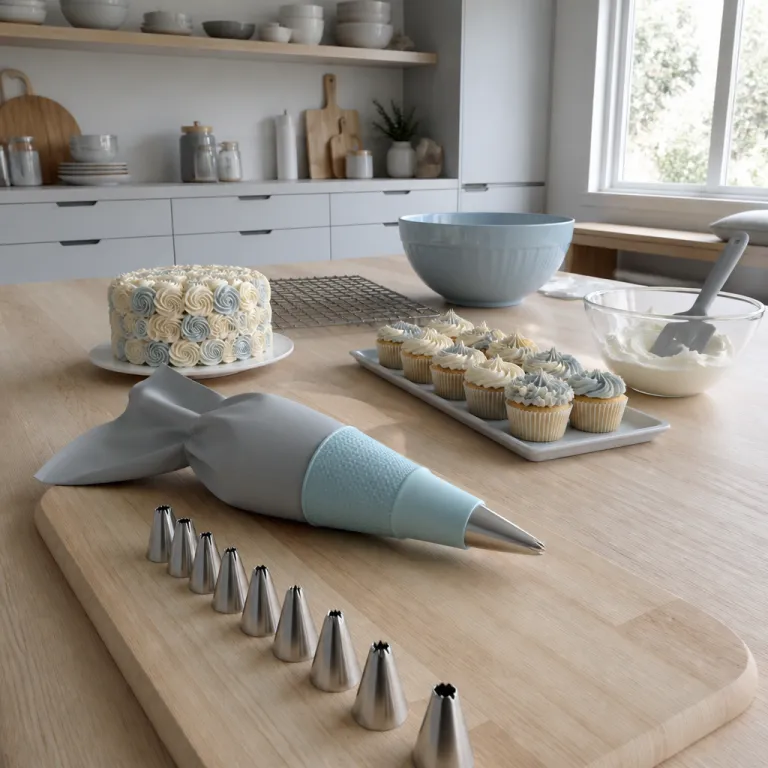Pochette à douille premium : l’alliée précise des décorations de pâtisserie maison