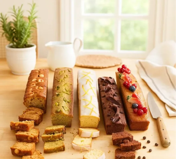 Moule 5 cake long multi mini apéritif apero compatible Cake Factory Infinity XXL en silicone platinum petit, patisserie, brioche, pain rectangulaire + E-BOOK OFFERT