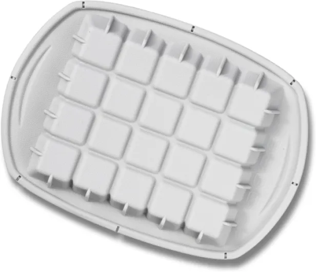 Moule silicone cubic tablette franui carré pour patisserie brioche brownie chocolat gateau compatible Cake Factory + EBOOK OFFERT
