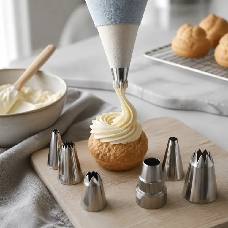 Pâtisserie et douilles : l’art de la poche à douille premium à la maison