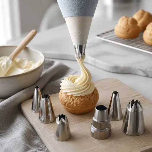 Pâtisserie et douilles : l’art de la poche à douille premium à la maison