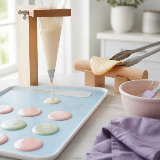 La tuile à douille : l’alliée technique insoupçonnée d’une pâtisserie maison premium
