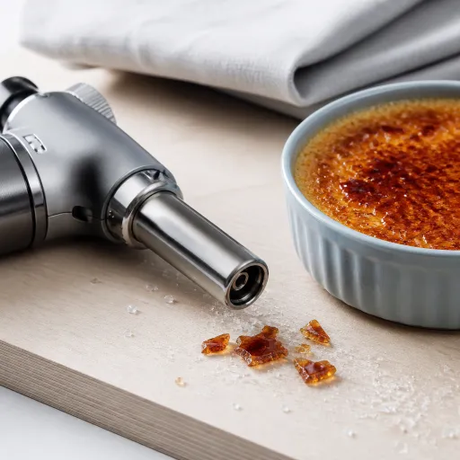 Chalumeau à gaz de précision : l’allié flamme des pâtisseries maison premium